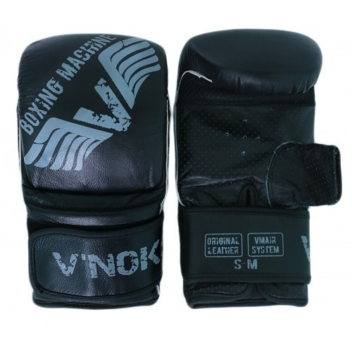 Снарядні рукавички шкіра V'Noks Boxing Machine L/XL чорний
