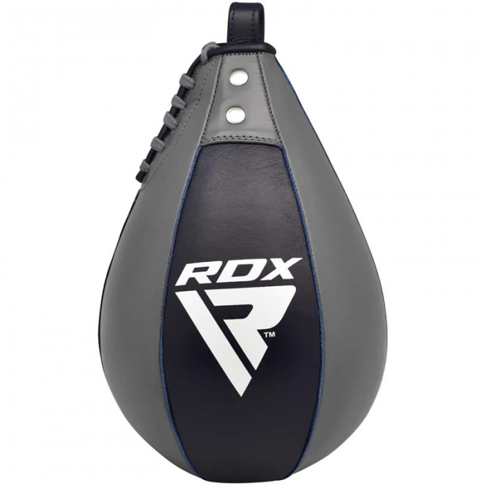 🔥 Пневмогруша боксерська RDX Leather Pro Blue S (без кріплення) 23 см синій