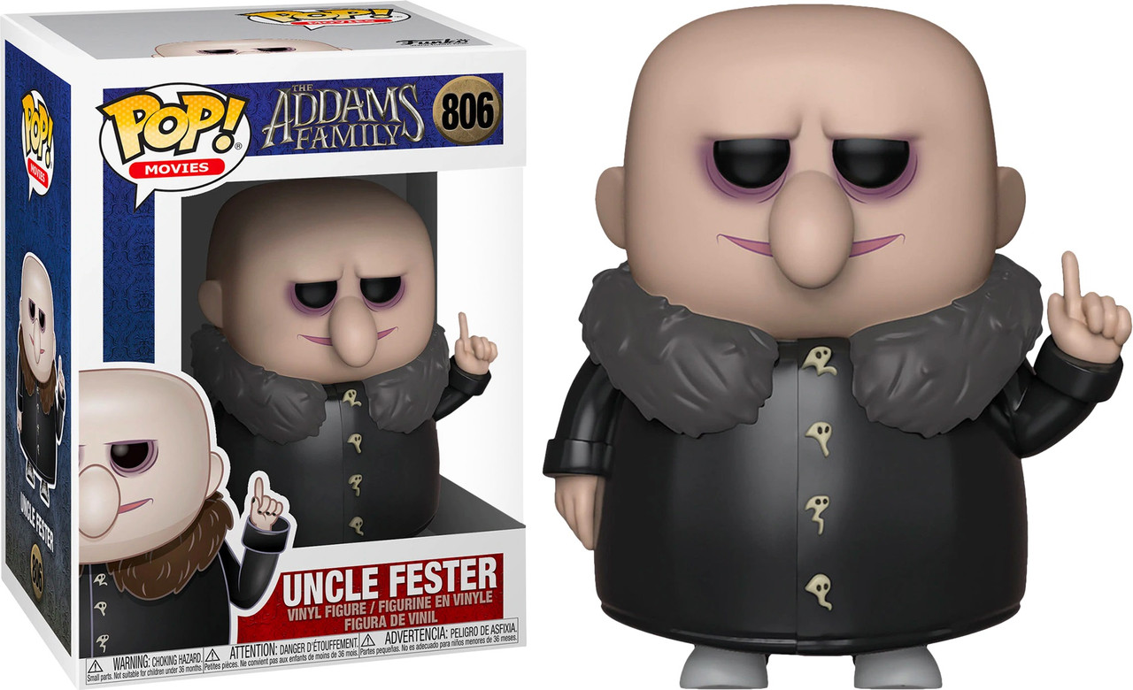 

Фигурка Funko Pop Фанко Поп Семейка Аддамс Дядя Фестер The Addams Family Uncle Fester 10 см Movies AD UF 806