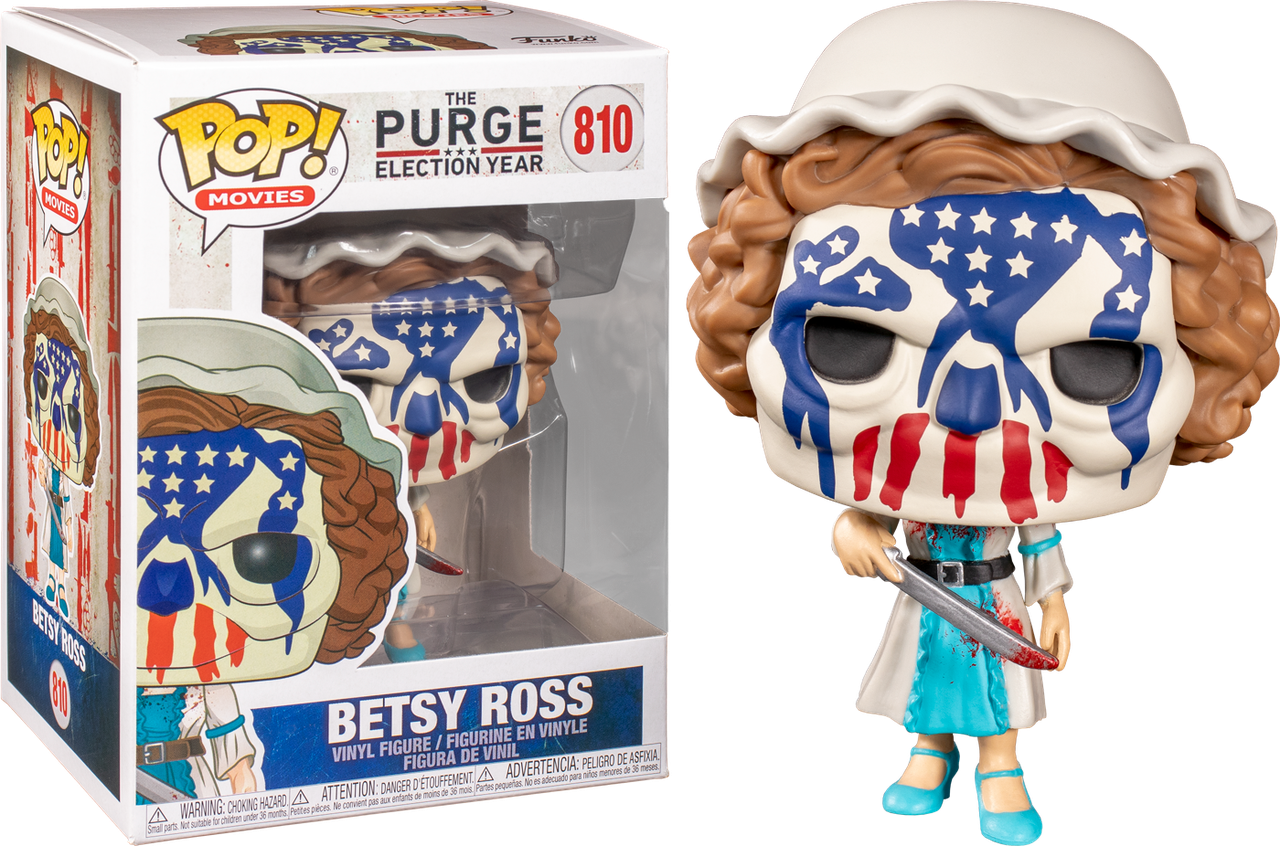 

Фигурка Funko Pop Фанко Поп Судная Ночь Бетси Росс The Purge Betsy Ross 10 см Movies TP BR 810