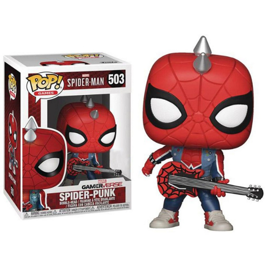 

Фигурка Funko Pop Фанко Поп Человек Паук Паук Панк Spider Man Spider Punk 10 см SM SP 503