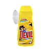 Dr.DEVIL 3в1 Lemon Fresh гель для WC 400 мл. Свежесть Лимона + запасной блок