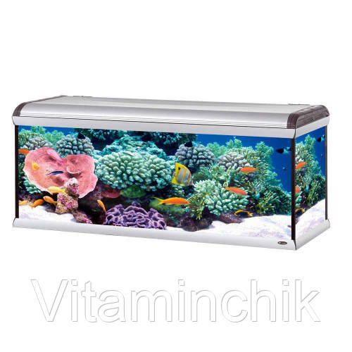 Стеклянный аквариум Ferplast Star 160 LED Marine Water с алюминиевыми 