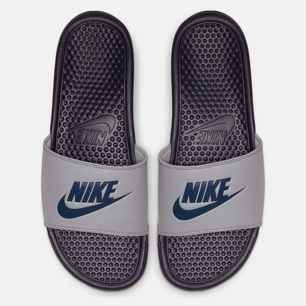 

Тапочки мужские спортивные Nike Benassi JDI Slide Gray 343880-024 Серый 40 (7 US) 25см
