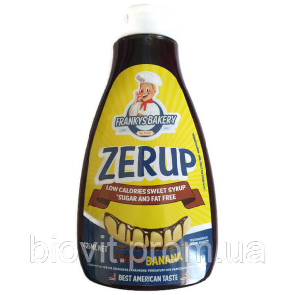 

Низкокалорийный сироп (low calories syrup Zerup) 425 мл со вкусом шоколад-банан