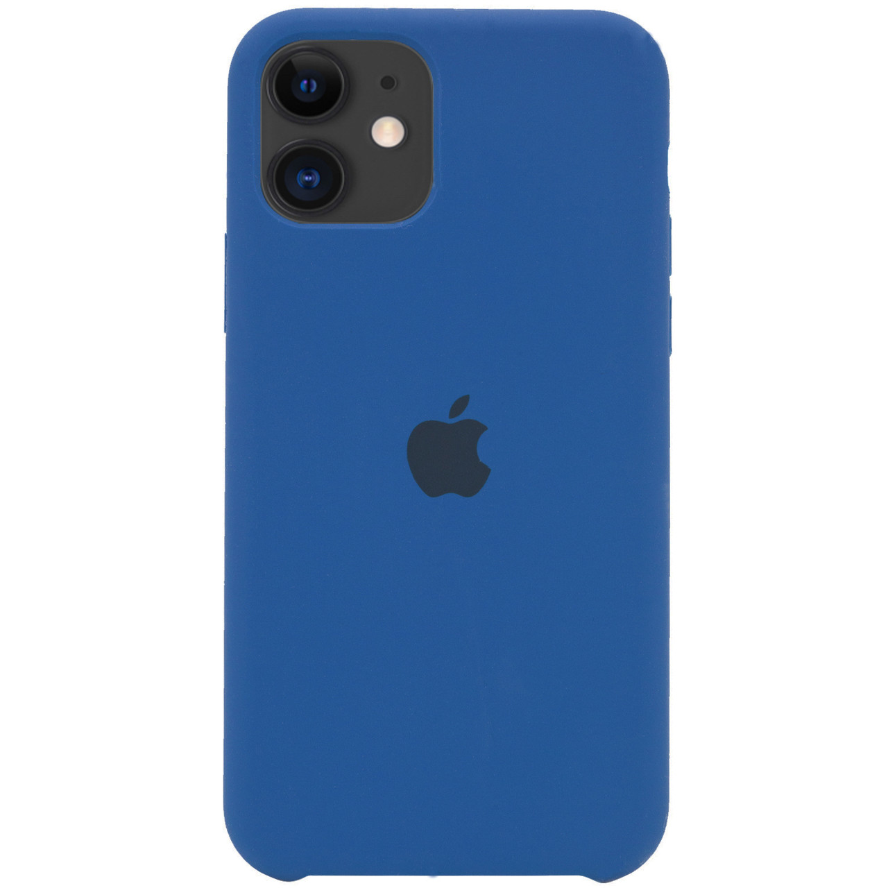 

Противоударный Чехол накладка Epik Silicone case NEW для Apple iPhone 11 Синий / Navy Blue