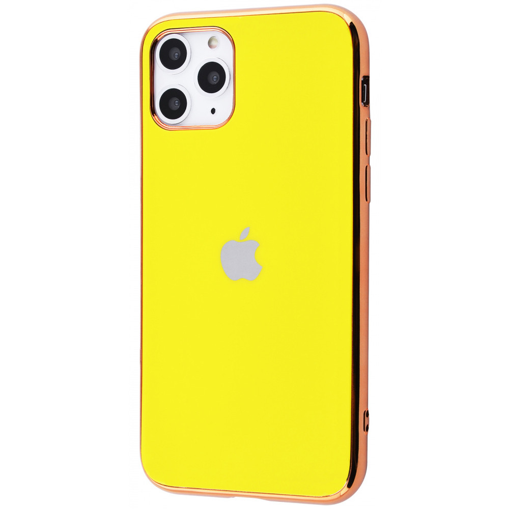 

Противоударный Чехол накладка Epik Matte LOGO для Apple iPhone 11 Pro (5.8") Желтый / Yellow