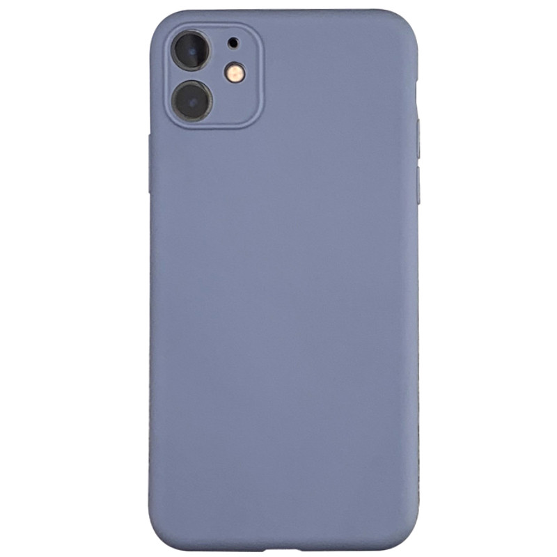 

Противоударный Чехол накладка Epik Ultrathin Soft Cover NEW для Apple iPhone 11 (6.1") Серый / Lavender