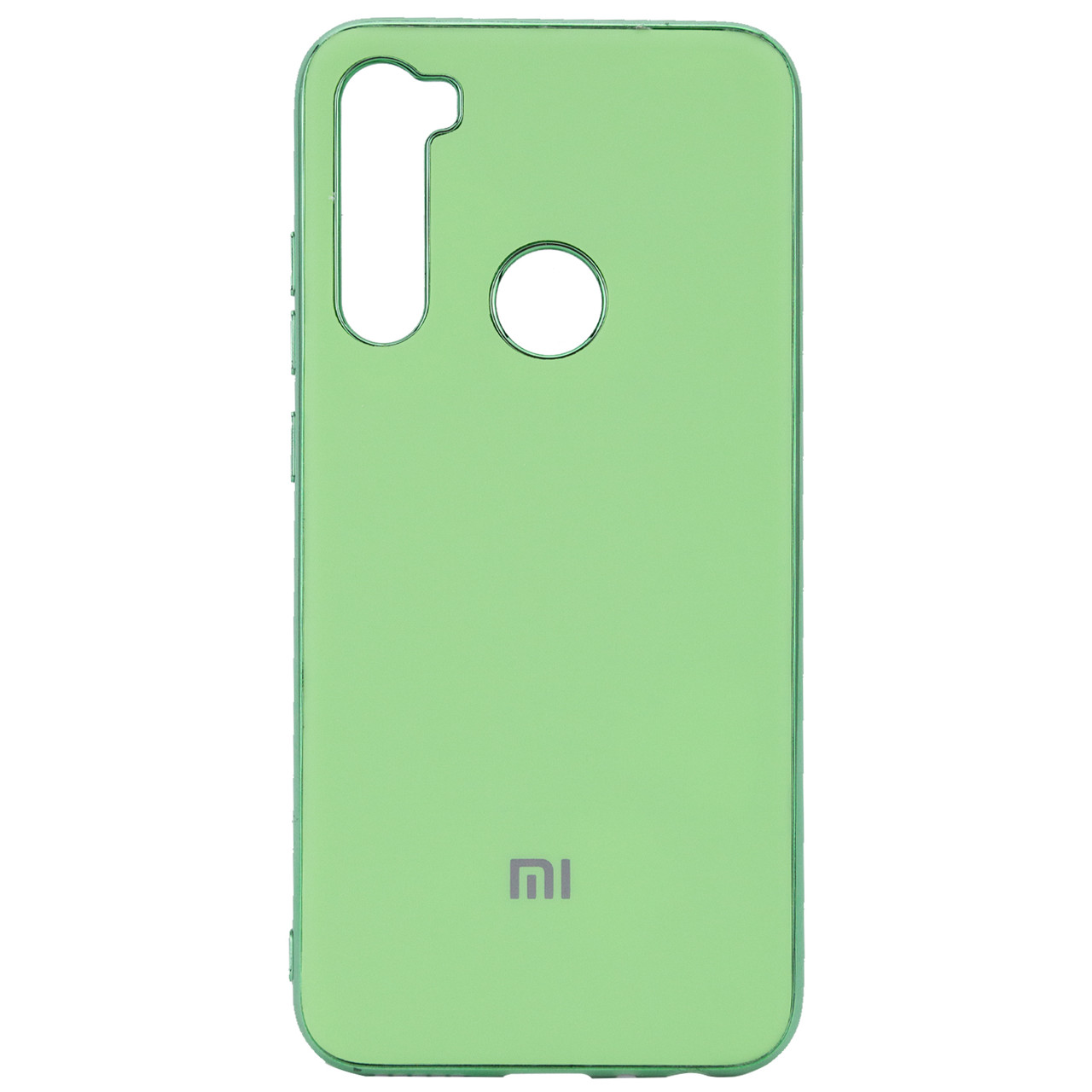 

Противоударный Чехол накладка Epik Matte LOGO для Xiaomi Redmi Note 8 Зеленый / Light Green