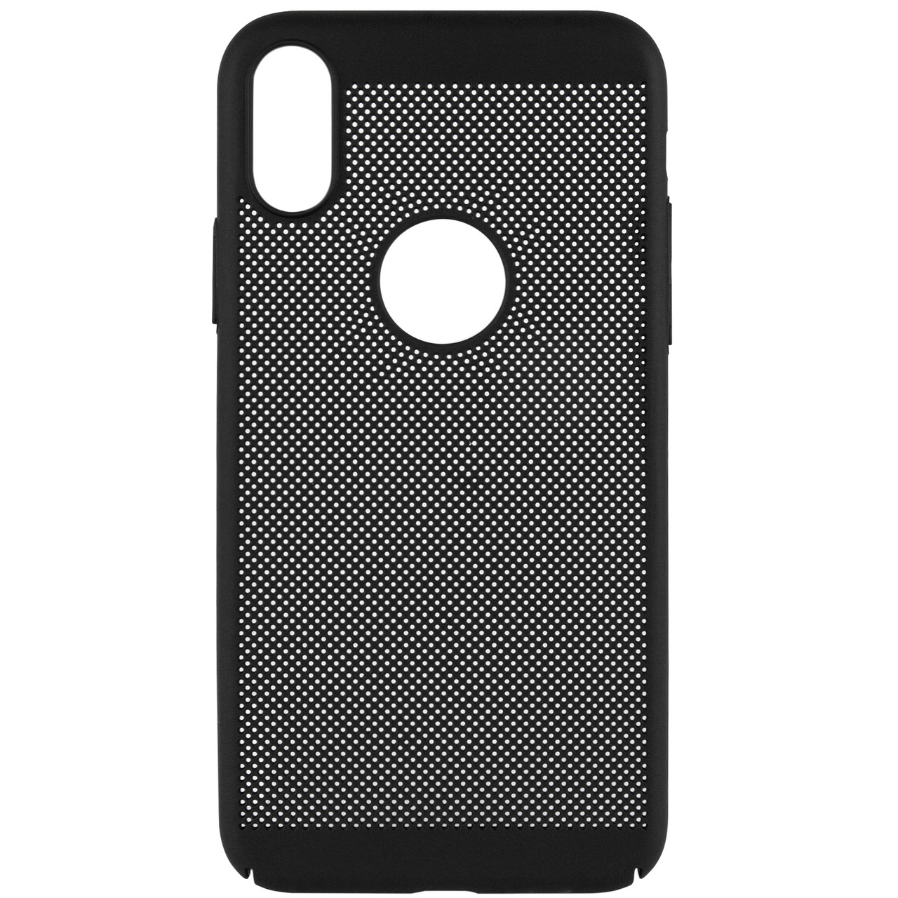 

Противоударный Чехол накладка Epik Grid Case NEW для iPhone X / XS Черный