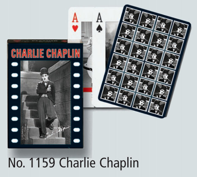 

Карты "Charlie Chaplin, Bridge", 1 колода, 55 карт (шт.) 1159