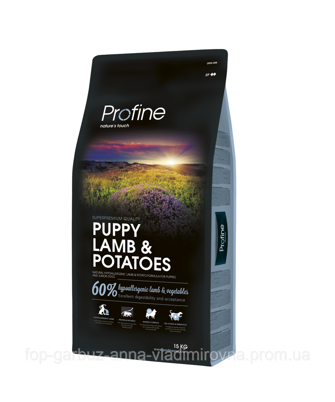 

Корм для собак Profine Puppy Lamb & Potatoes 15 кг