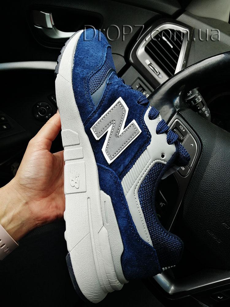 

Мужские кроссовки в стиле NEW BALANCE 997H BLUE 45, Темно-синий