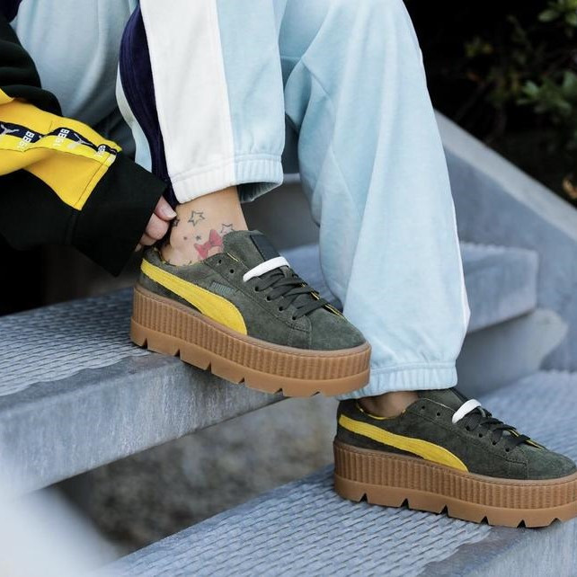 

Кроссовки Puma x Rihanna Cleated Creeper Platform