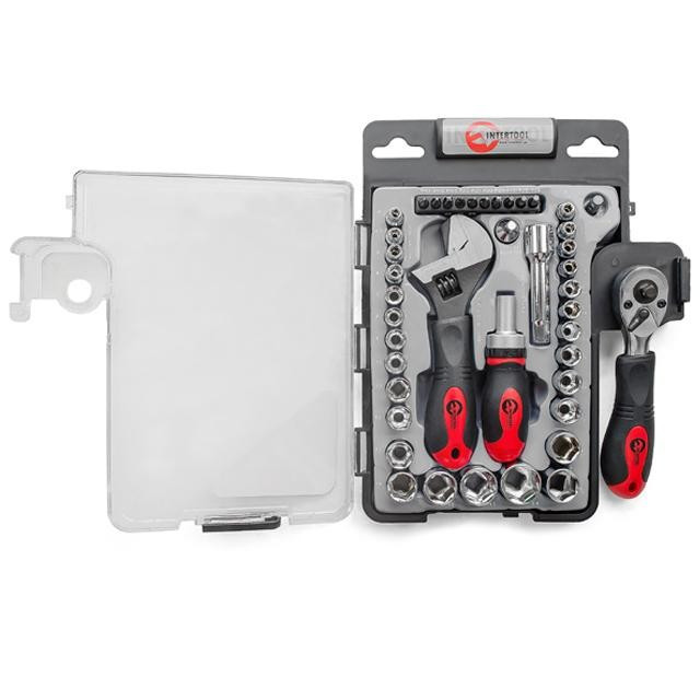 

Набор инструмента 43ед INTERTOOL ET-6003