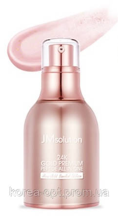 

Эссенция из лимитированной серии с розой JM Solution 24K GOLD PREMIUM PEPTIDE ALL IN ONE Rose Limited Edition