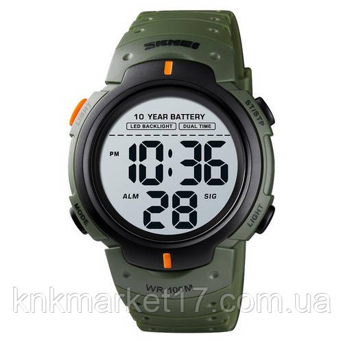 

Skmei 1560 Green-Orange