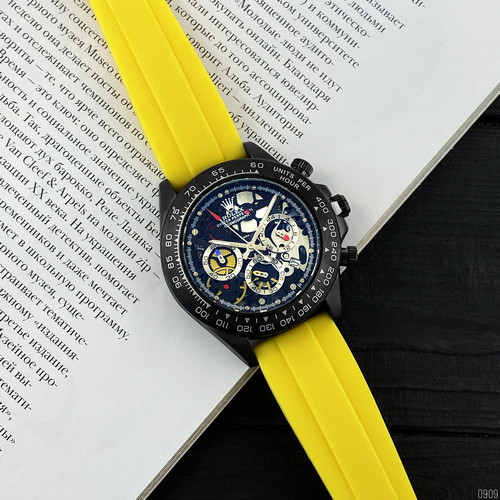 Rolex 350501 Black-Yellow Rubber