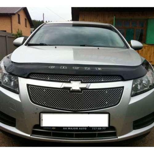 

Дефлектор капота мухобойка Шевроле Круз 2 Chevrolet Cruze II 08- VIP TUNING