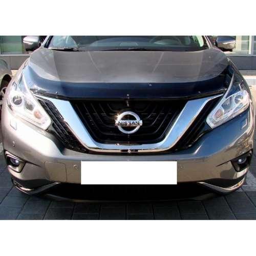 

Дефлектор капота мухобойка Ниссан Мурано (З52) 3 Nissan Murano (Z52) III 14- SIM