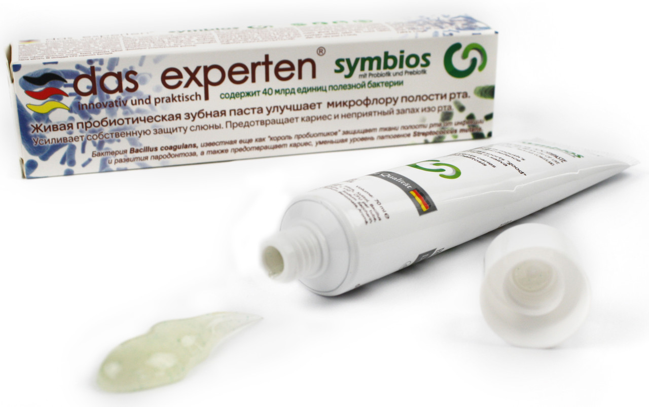 

Das Experten зубная паста Symbios 70 мл