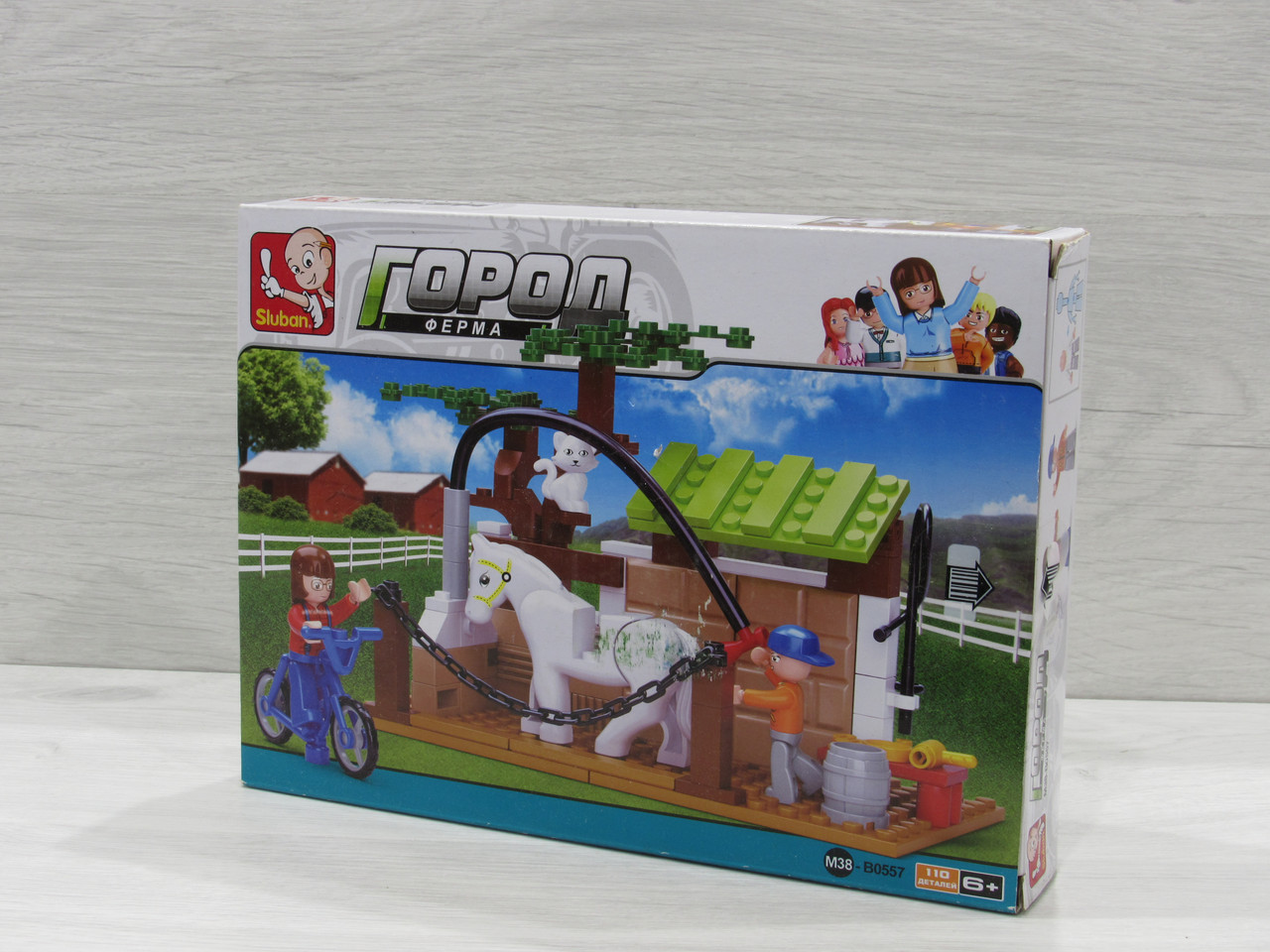 

Конструктор Ферма SLUBAN 0557, 110 деталей