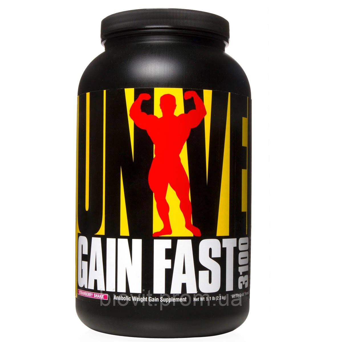 

Гейнер (Gain Fast 3100) 2300 г со вкусом клубники