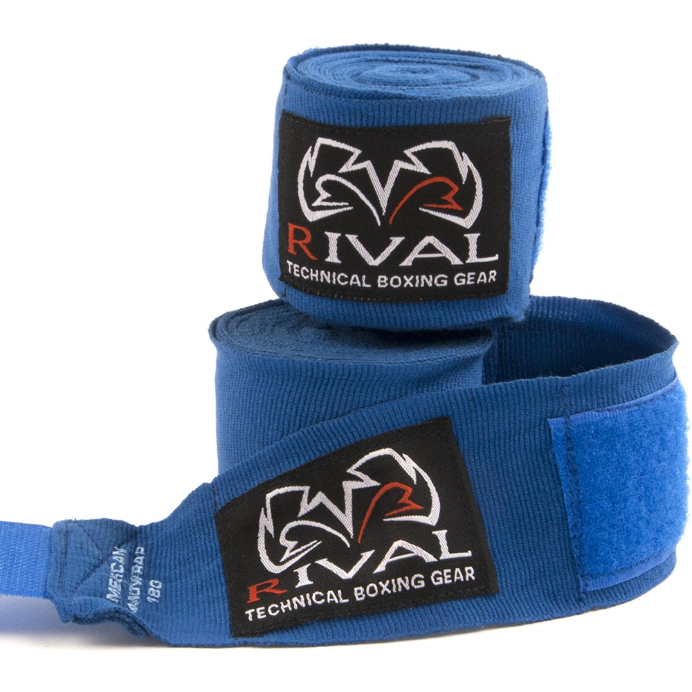 

Бинты мексиканские RIVAL Mexican Handwraps Синий, 180 дюйм: 457 см