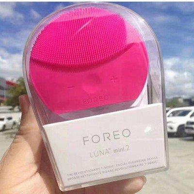 

Электронная щетка для чистки лица Foreo Luna mini 2- массажёр Форео МАЛИНОВАЯ, Електронна щітка для чищення особи Foreo Luna mini 2 - масажер Форео