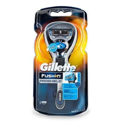 

Бритва Gillette Fusion ProShield Chill с технологией FlexBall (7702018412846)