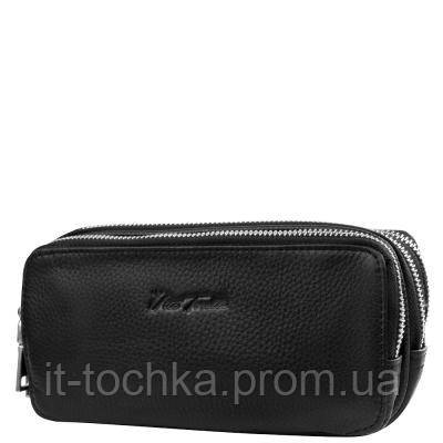 

Поясная сумка женская кожаная vito torelli vt-6381-black