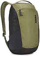 Рюкзак с отделением для ноутбука Thule EnRoute 14л Backpack Olivine/Obsidian (оливковый-черный), фото 1