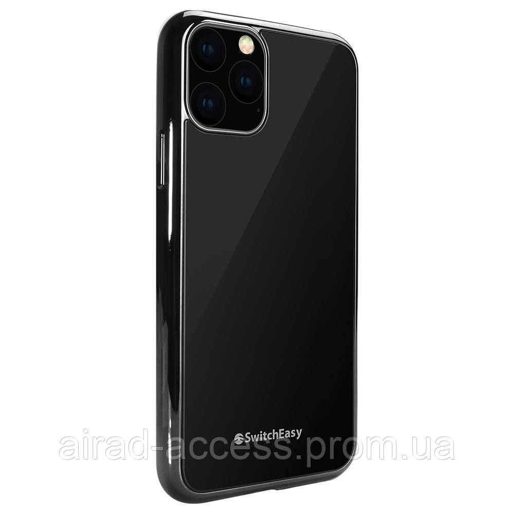 

Чехол для iPhone 11 Pro SwitchEasy Glass, стеклянный, Черный