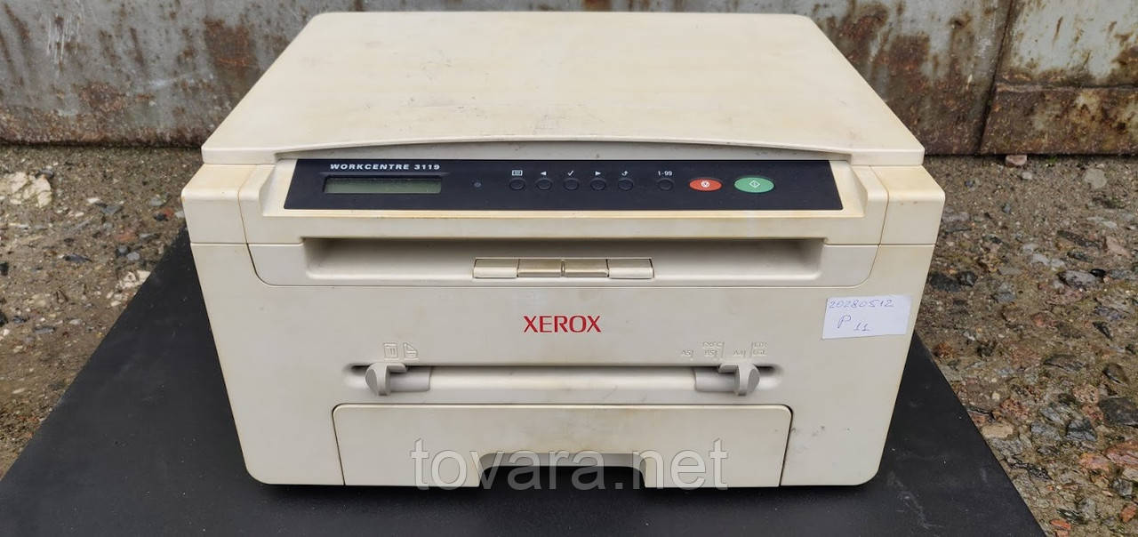 

Лазерный МФУ Xerox WorkCentre 3119 с картриджем № 20280512