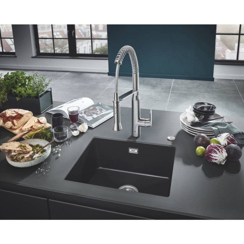 

Гранитная мойка Grohe EX Sink 31654AТ0 серия K700 Undermount 53*46, Серый