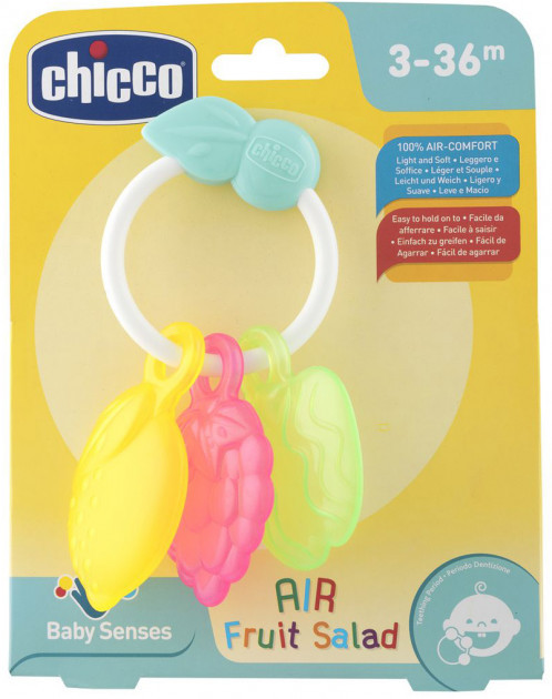 

Прорезыватель для зубов Chicco Air Fruit Salad (09368.00), Разноцветный