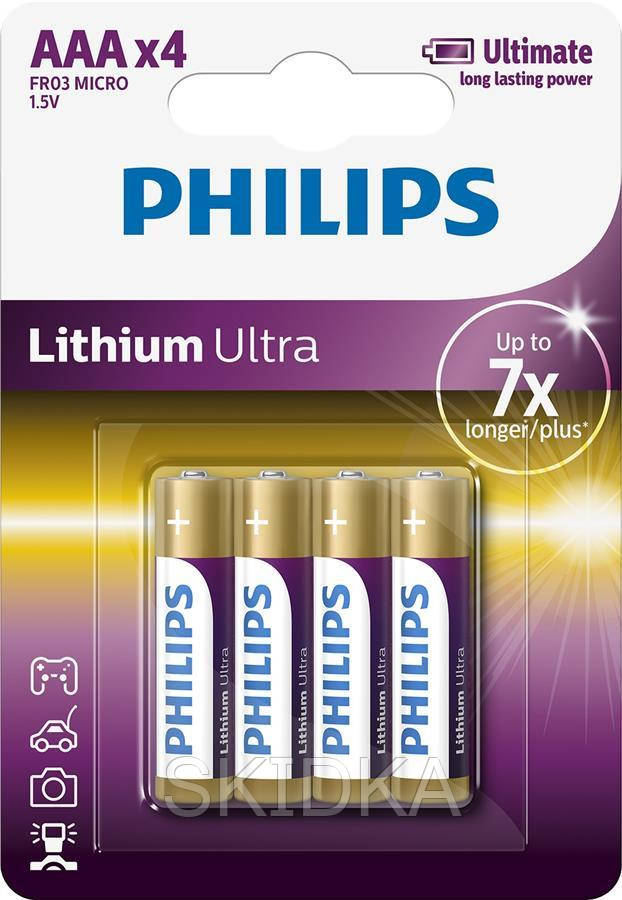 

Philips Lithium Ultra AAA BLI 4