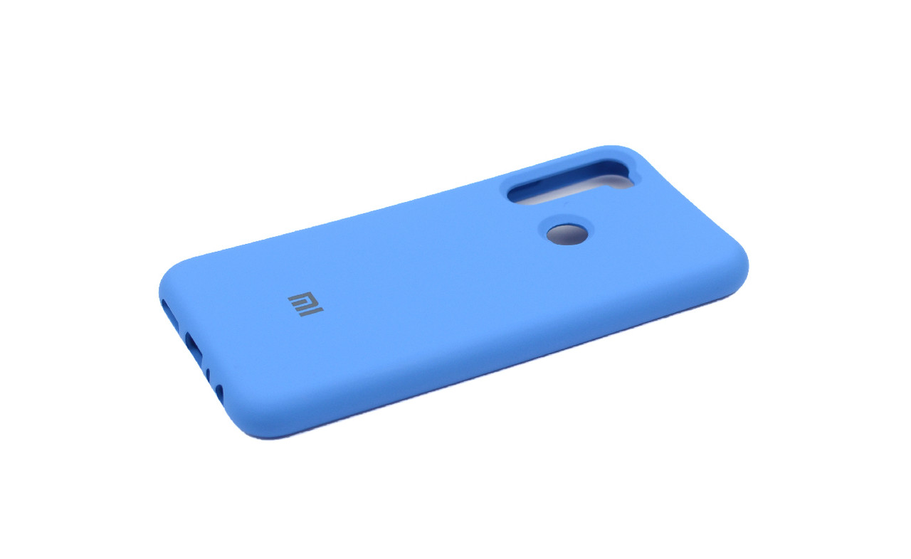 

Чехол для Xiaomi Redmi Note 8 Full Silicone Cover Голубой