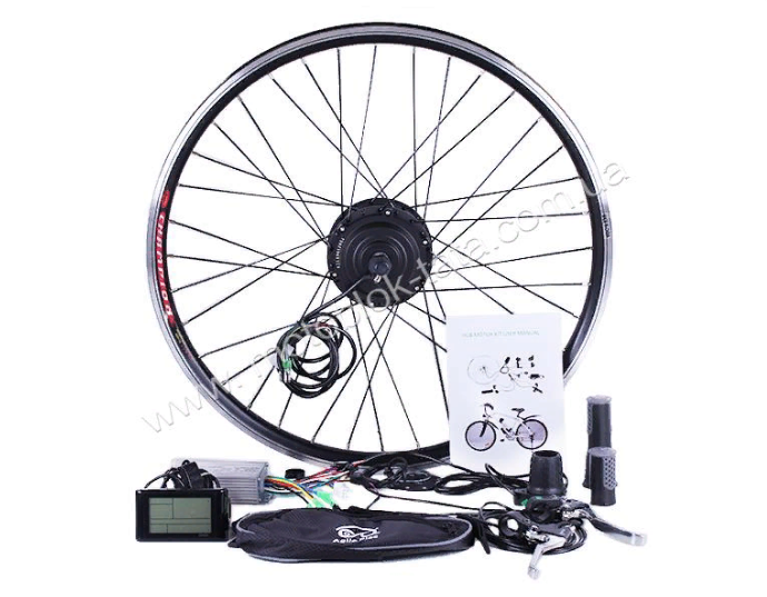 Велонабор колесо переднее 28 с дисплеем  и батарея (аккумулятор) для в