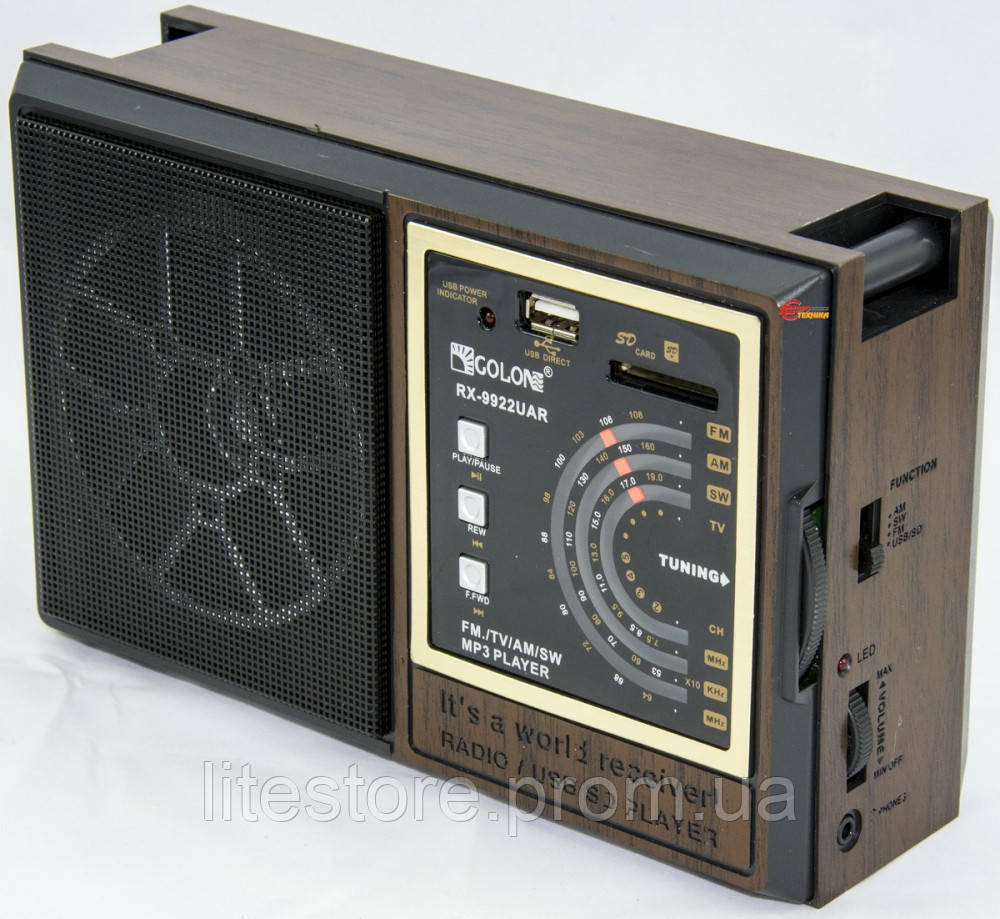 

RADIO GOLON RX-9922 BT С блютузом, Радио с Bluetooth, fm приемник, Golon радио