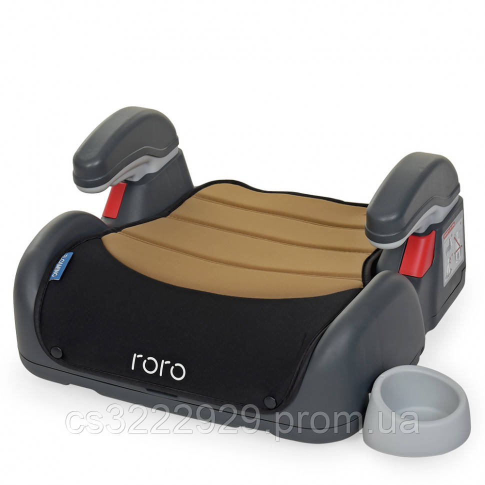 

Автокресло-Бустер детский El Camino RORO ME 1044(Beige-Black
