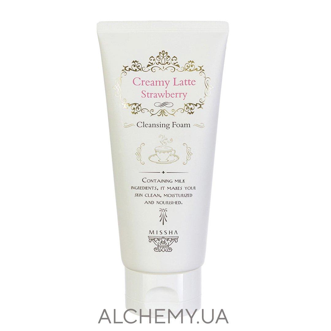 

Пенка Missha Creamy Latte Cleansing Foam Strawberry