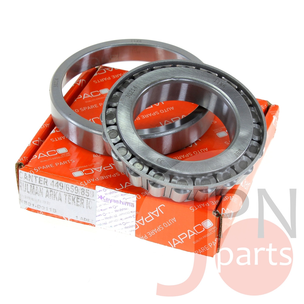 

Подшипник ступицы задней внутренний MITSUBISHI CANTER FUSO 449/659/859 (MB308964/MH043090/MH043152/30214) JAPACO