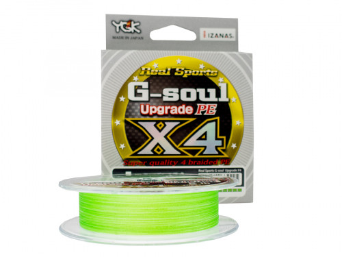 

Шнур YGK G-Soul X4 Upgrade 150m #0.25/5lb