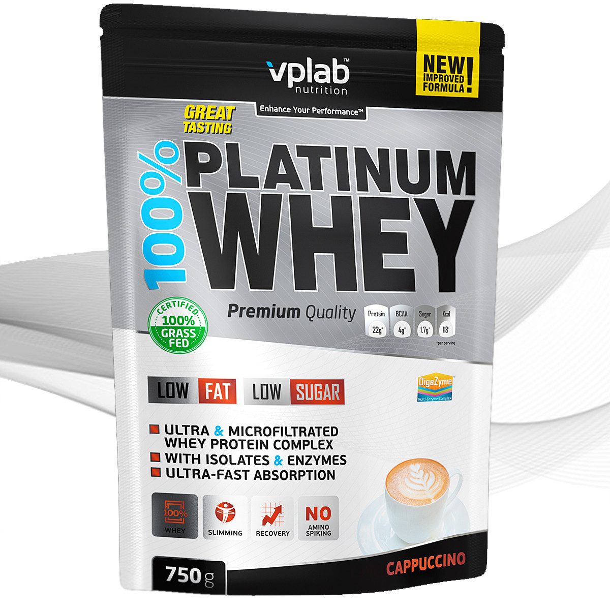 

Сывороточный протеин VPLab Platinium Whey 750 gr