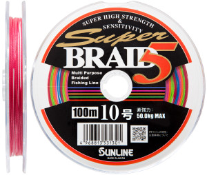 

Шнур Sunline Super Braid 5 50m (12 connected) #20 80кг