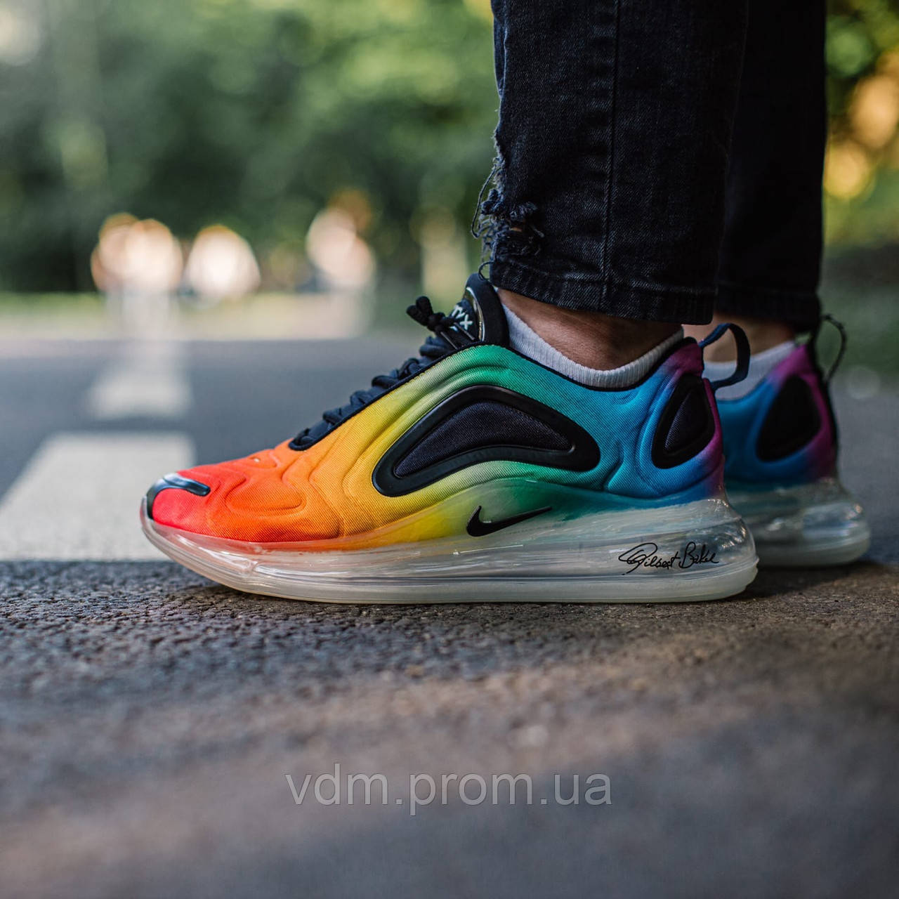 

Кроссовки мужские Nike Air Max 720 в стиле Найк Аер Макс, текстиль, код IN-458. Разноцветные 41, Оранжевый