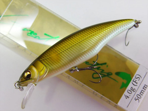 

Воблер Megabass GREAT HUNTING 50 FLAT SIDE (F) col. PM AYU