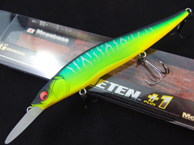 

Воблер Megabass ONETEN R+1 col. MAT TIGER