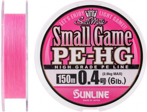 

Шнур Sunline SaltiMate Small Game PE-HG 150м 0.4 6lb (2.9кг)